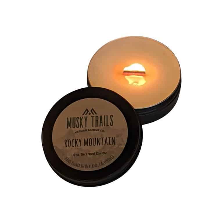 Rocky Mountain National Park Candle Musky Trails Artisan Candle Co