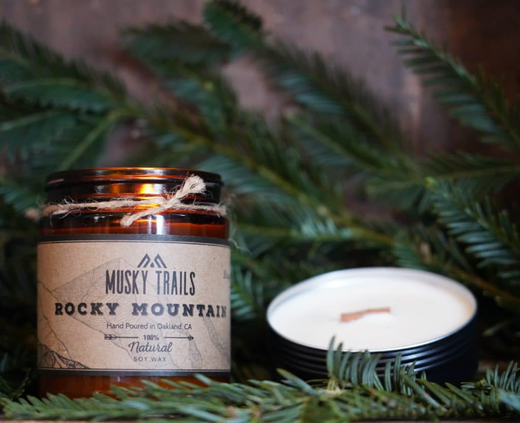 Two Candle Combo Bundle Musky Trails Artisan Candle Co